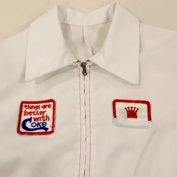 Handmade Coverall Shorts with Pop Patches - Picture 2 of 9